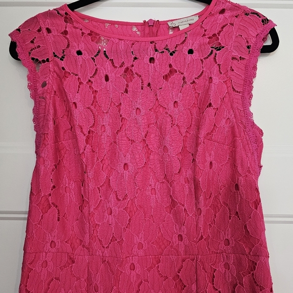 DB Established in 1962 Lace and Embroidered Flower Dress sz 8 - Picture 3 of 7